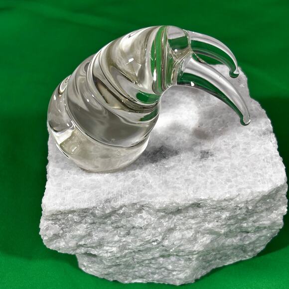 Walrus Figurine Glass "Tusks" Limited Edition #28 Handmade Chodirker & Price - Picture 3 of 9